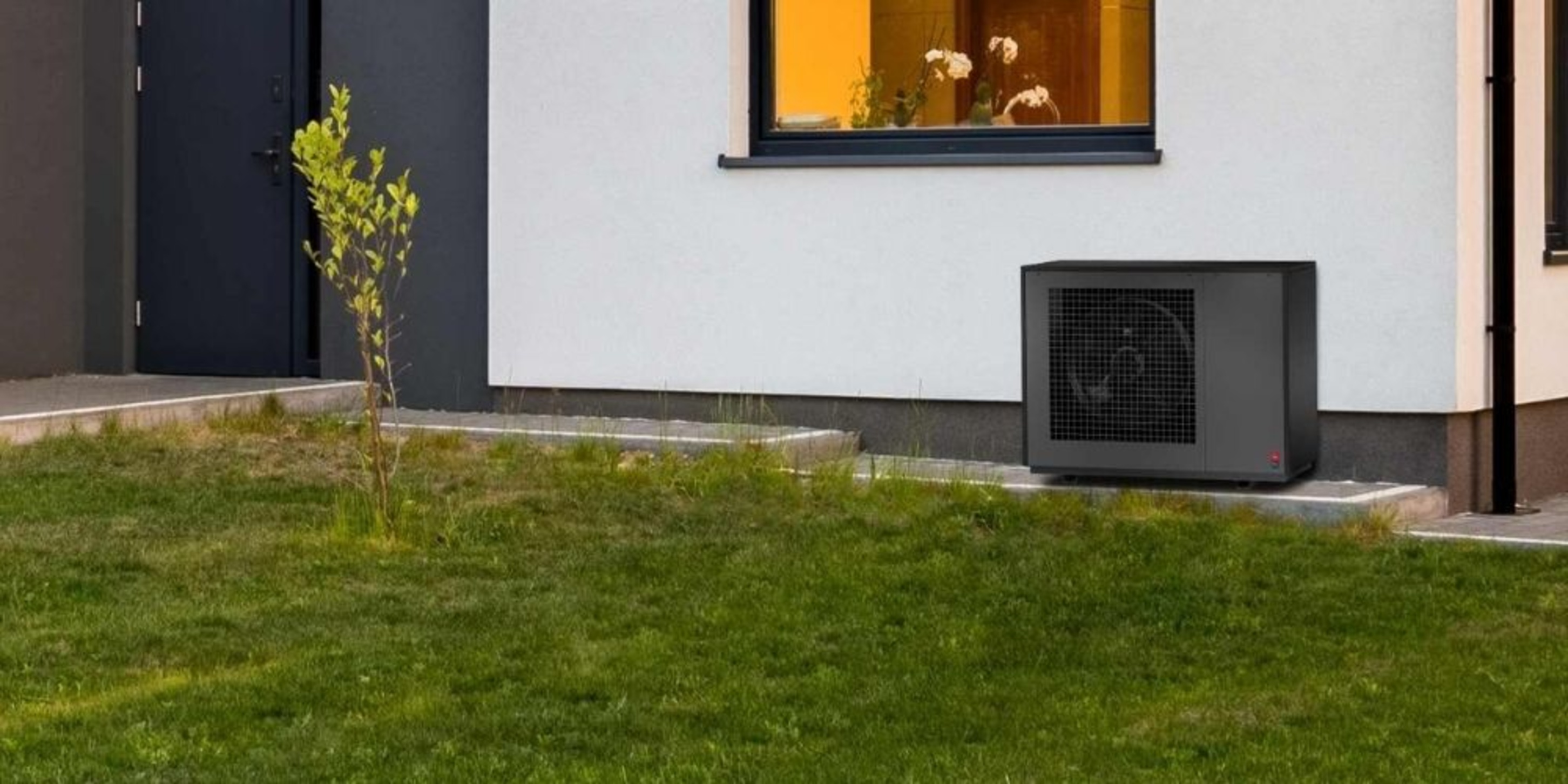 Schutz für die Wärmepumpe bei MainSonnenStrom GmbH & Co. KG in Esselbach
